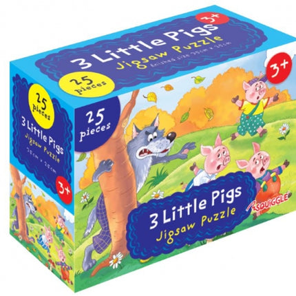 Snow White/The 3 Little Pigs 25 Pieces Jigsaw Puzzle