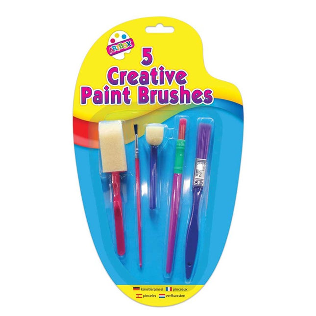 Kids Creative Brush Set - 5 Pack