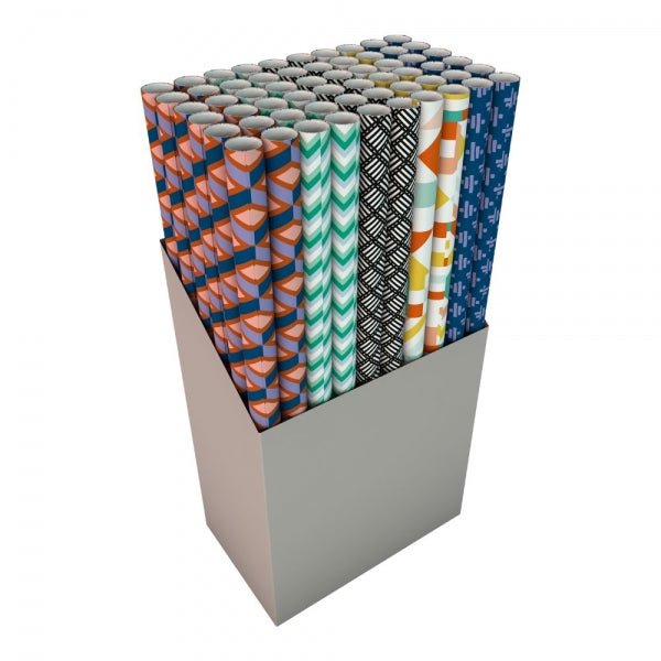 Geometric 300cm x 70cm Giftwrap Roll