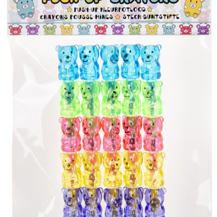 5 Bear Animal Swap Point Colouring Crayons