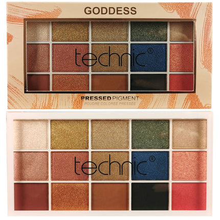 Technic Goddess Pressed Pigment Eyeshadow Palette