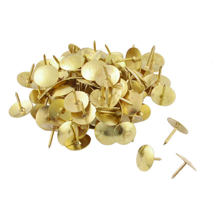 Brass Drawing Pins - 50 Pack