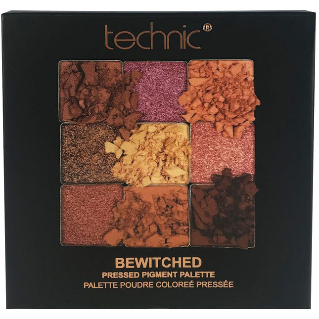 Technic Cosmetics Pressed Pigment Eyeshadow Palette - Bewitched