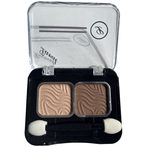 Laval Cosmetics Duo Eyeshadow - Coffee & Cream