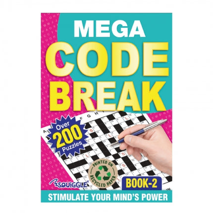 Mega A5 Code Break Puzzle Book