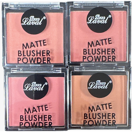Laval Matte Peach Powder Blusher