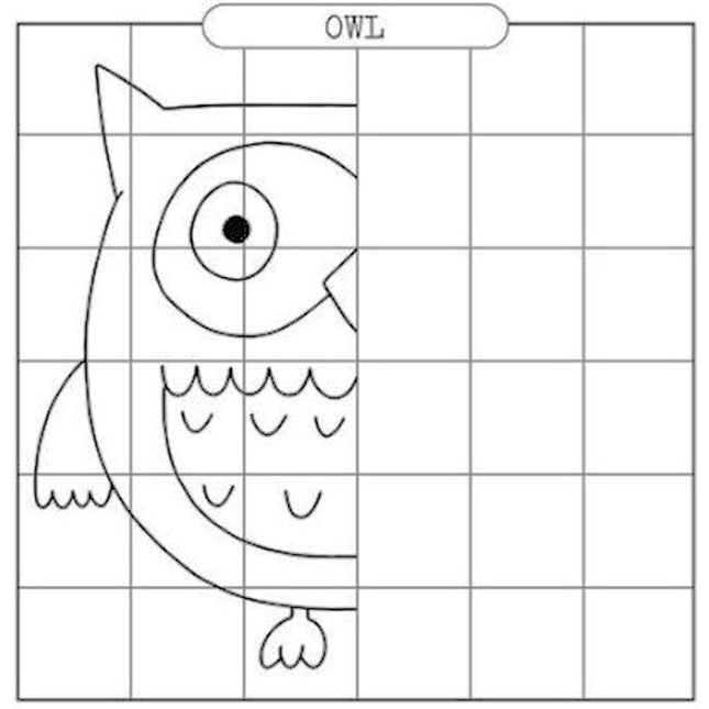 Square Mirror Drawing Activity Book - 24 Pages