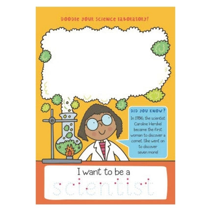 A4 Girls Big Dreams Activity Doodle Book