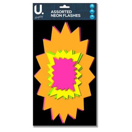 18 Assorted Neon Flashes