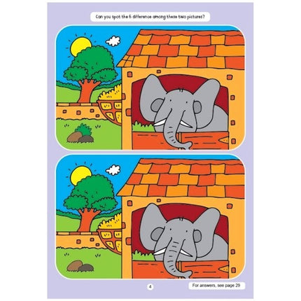A4 Spot the Difference Activity Book