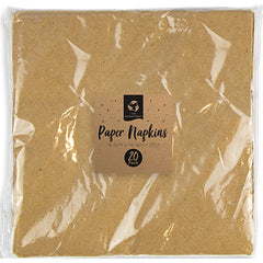 20 Biodegradable Paper Napkins