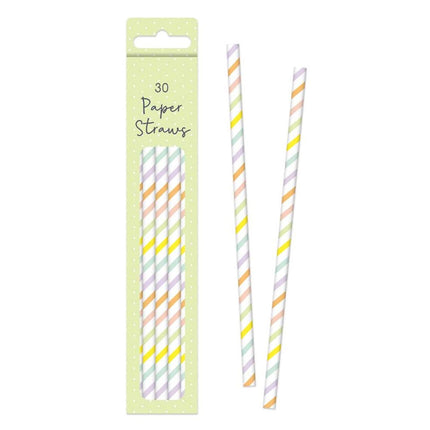 30 Easter Paper Straws