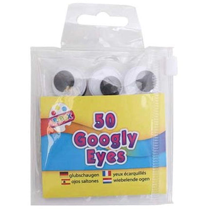 50 Assorted Googly Eyes