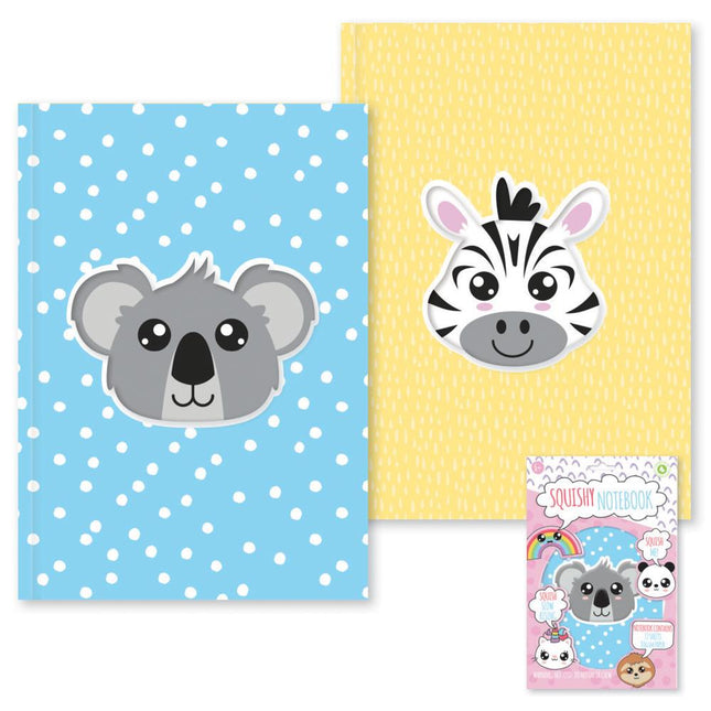 A5 Squishywhishy Notebook - Assorted