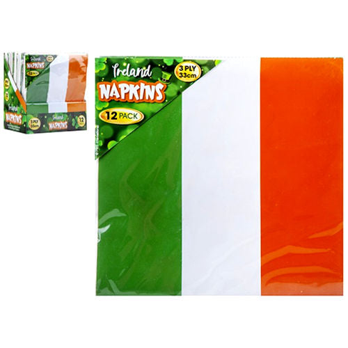 Ireland Napkins - 33cm 12 Pack