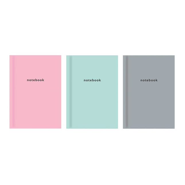 A5 Pastel Ruled Hardback Book