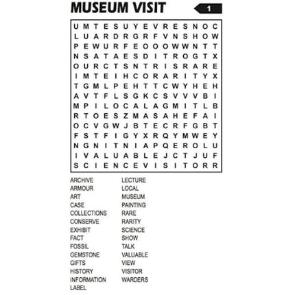 Travel Size Word Search Book