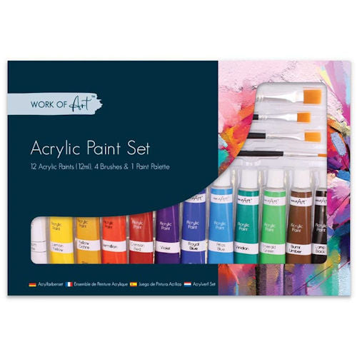 Artists Acrylic Set - 12 Pack