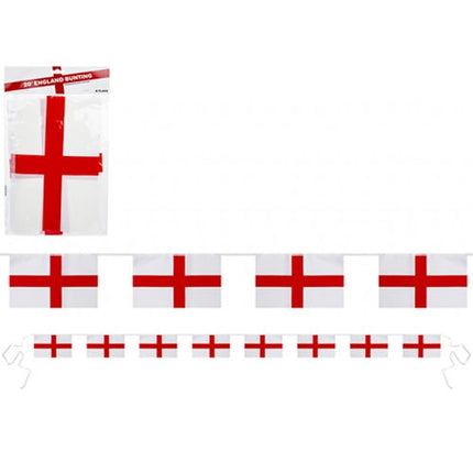 St George 8 Flag Rayon Bunting