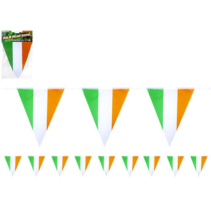 Ireland 20ft Rayon Triangle Bunting