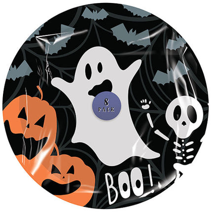Halloween Paper Plates - 22.5cm 8 Pack