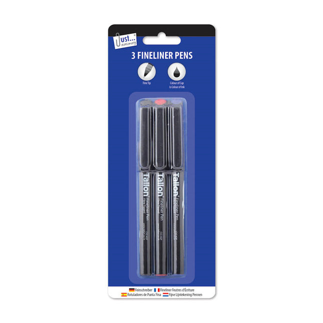 Fine Liner Pens - 3 Pack