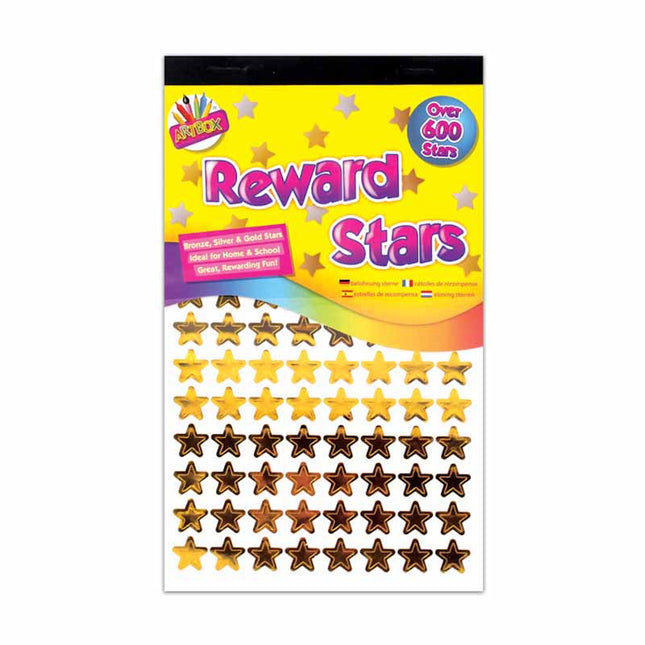 Stars Reward Stickers - 600