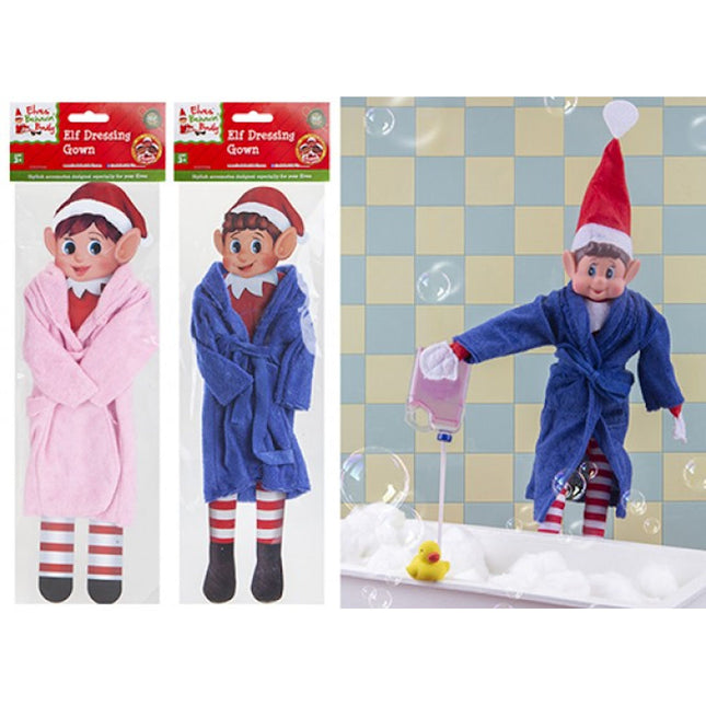 Dressing Gown For Naughty Elf - Assorted