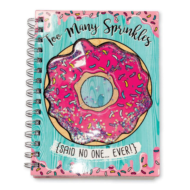 A5 Glitter Bead Notebook
