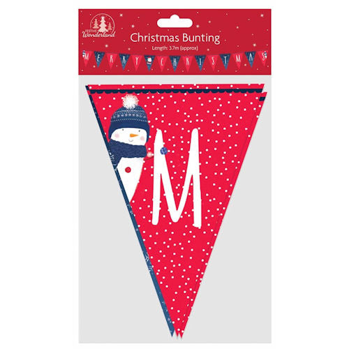 Merry Christmas Bunting - 3.7m