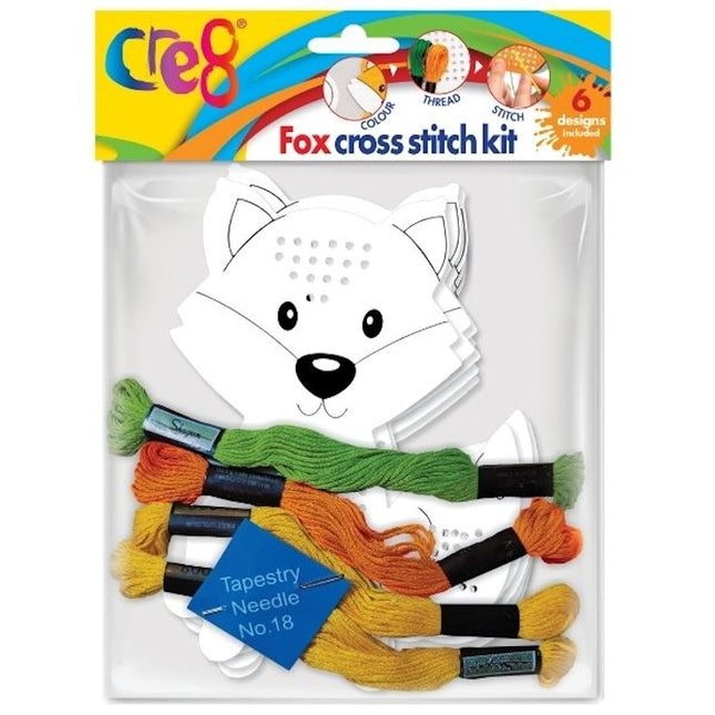 Fox/Owl Cross Stitch Kit