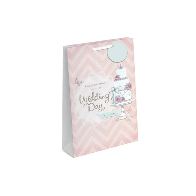 Large Wedding Cake Gift Bag - 26cm x 31cm