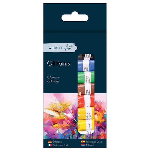 Oil Paints - 8 Pack