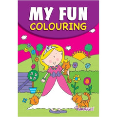 A5 Princess My Fun Colouring Book