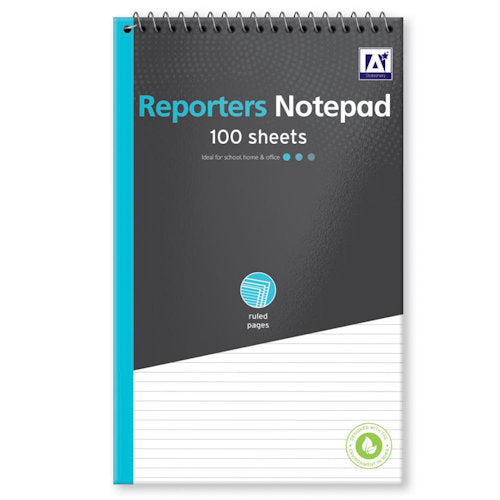 Reporter's Notebook - 100 Sheets