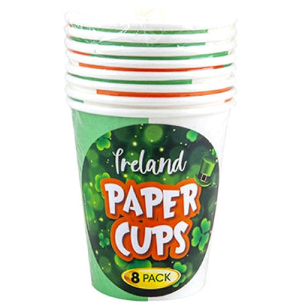 Ireland Paper Cups 9oz - 8 Pack