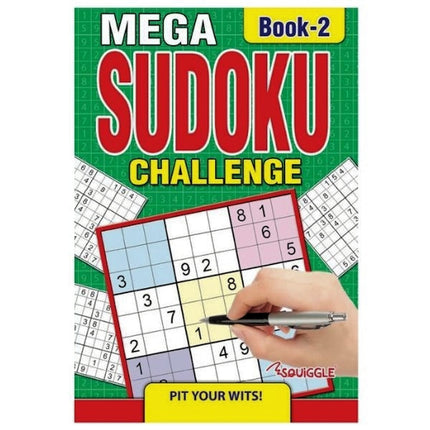 A5 Mega Sudoku Puzzle Book - Assorted