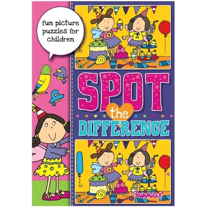 A4 Spot the Difference Activity Book