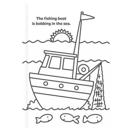 A4 My First Animals/Things That Go Colouring Book