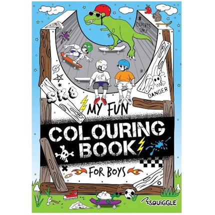 My Fun Colouring Book For Boys