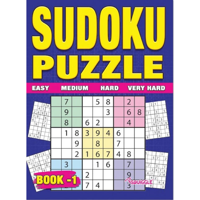 A4 Sudoku Puzzles - Assorted