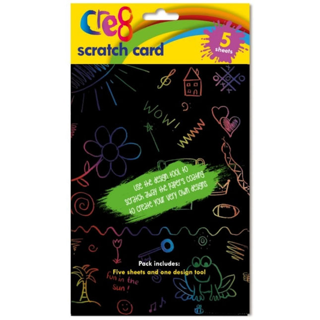 A5 Scratch Card - 5 Sheets
