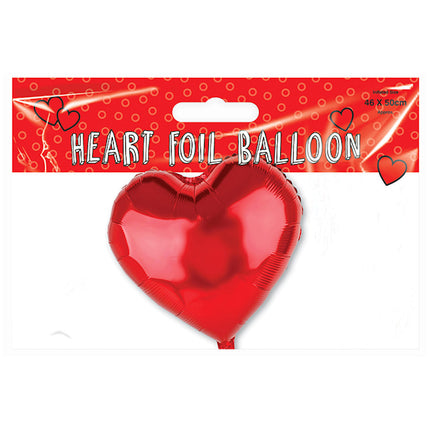 Heart Foil Balloon - 46 x 50cm