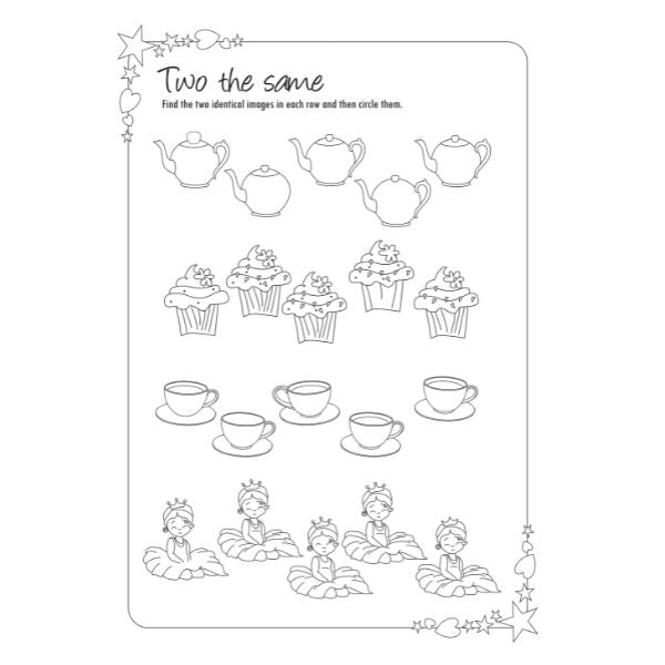 A4 My Pretty Princess Ballerina Activity Book - 22 Pages