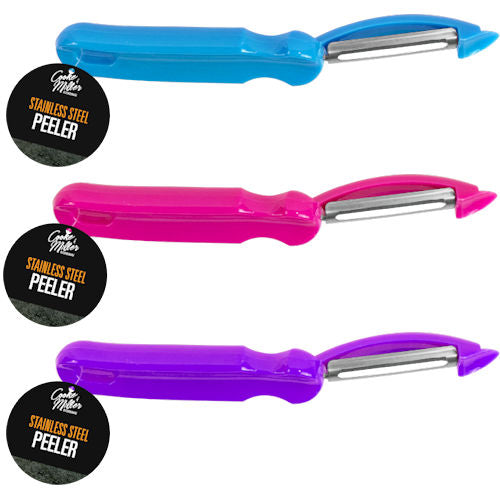 Stainless Steel Fruit & Vegetable Peeler - Single Assorted