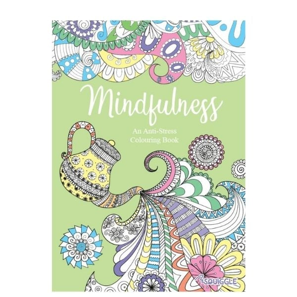 A4 Zen Doodle/Mindfulness Colouring Book - Assorted