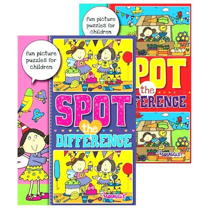 A4 Spot the Difference Activity Book