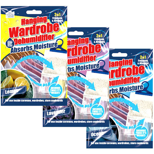Fragranced Wardrobe Dehumidifier - Single Assorted