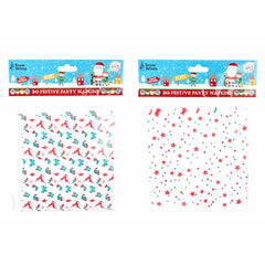 20 Christmas Fun Napkins