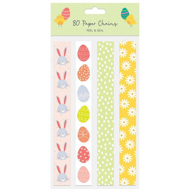 Easter Peel & Seal Paperchains - 80 Pack